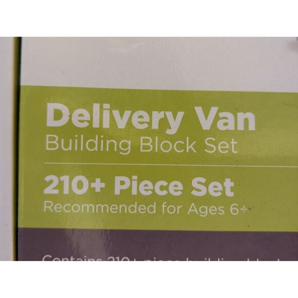 Raleys Food For Families Delivery Van Building Block Set 210+ Piece Kit For Age - Picture 2 of 6